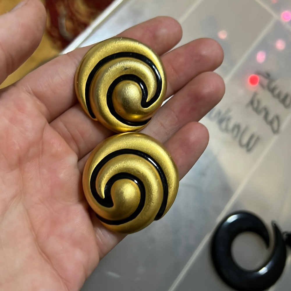 Clip on earrings